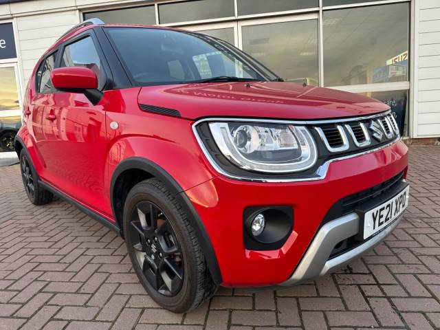 Suzuki Ignis 1.2 Dualjet MHEV SZ-T Euro 6 (s/s) 5dr Hatchback Hybrid Red