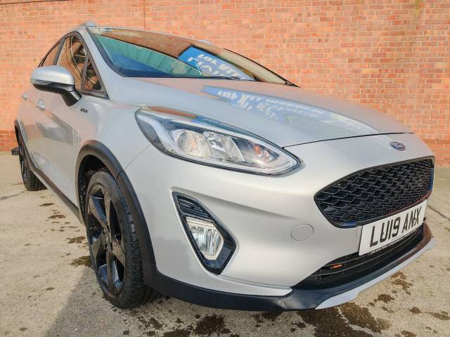 Ford Fiesta 1.0T EcoBoost Active 1 Euro 6 (s/s) 5dr Hatchback Petrol Silver